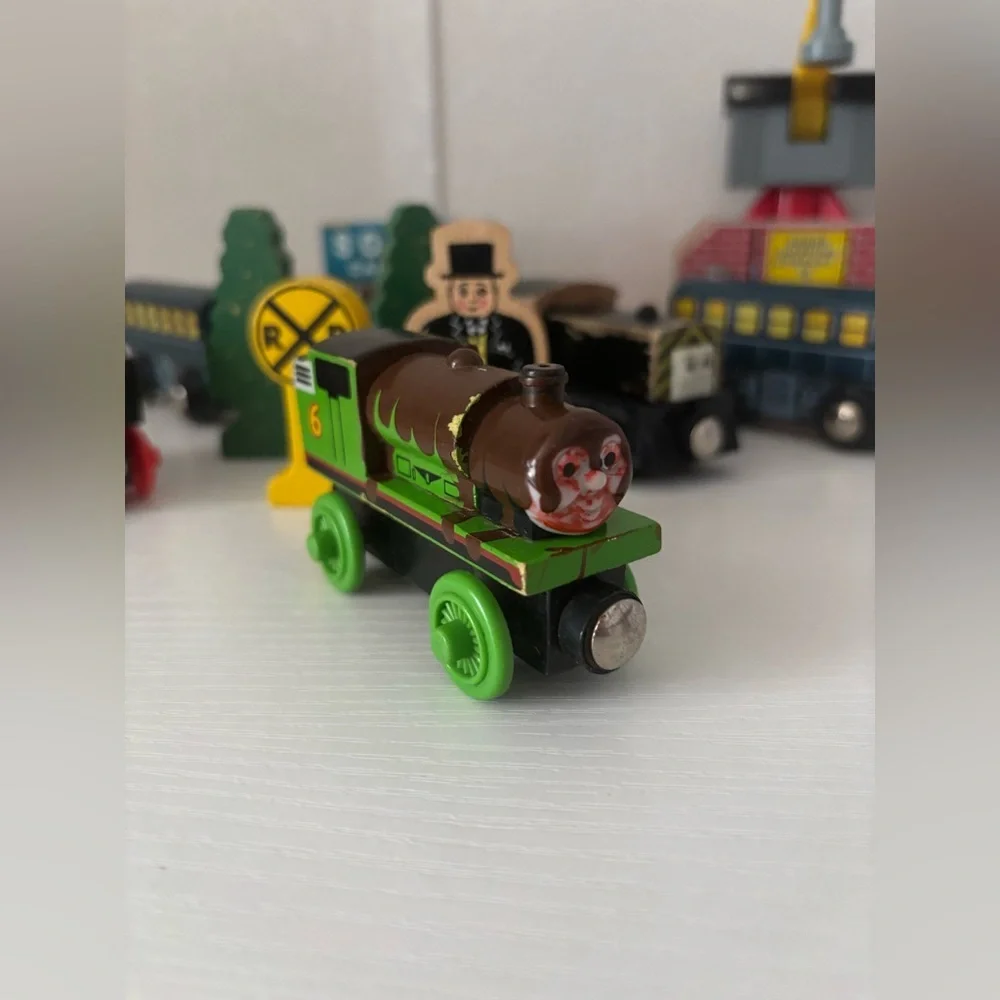 Thomas the Tank vintage wooden set - Picture 2 of 4